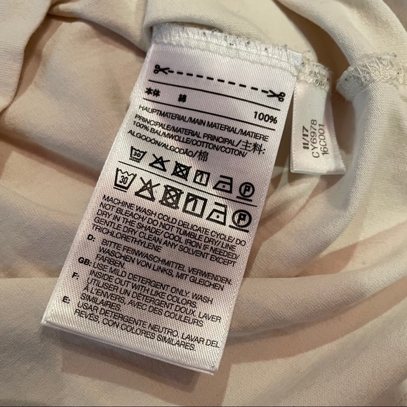 Y-3 3-stripes long sleeve tee size s - Picture 5 of 8